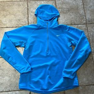NIKE  Quarter Zip DRI-Fit Hoodie